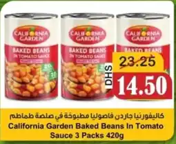 Al Mushrif Co-Operative Society California Garden Baked Beans In Tomato Sauce offer