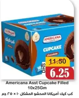 Al Mushrif Co-Operative Society Americana Asst Cupcake Filled offer