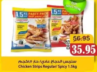 Al Mushrif Co-Operative Society Chicken Strips Regular/Spicy offer