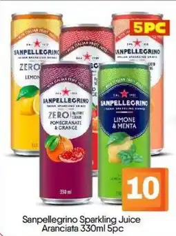 Bigmart Sanpellegrino sparkling juice aranciata offer