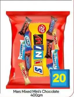 Bigmart Mars mixed mini's chocolate offer