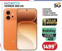 Bigmart Honor 600 5g offer