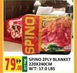 Al Kabayel Spino Blanket offer