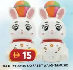 Grand Hyper Market Dat dt-yj388-85 b/o rabbit w/light&music offer