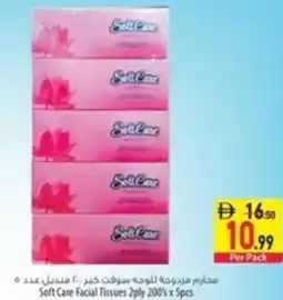 Safeer Market Soft Care Facial Tissues 2ply offer