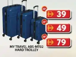 Grand Hyper Market My travel abs-mt02 hard trolley offer
