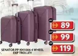 Grand Hyper Market Senator pp kh10064 wheel exp trolley offer