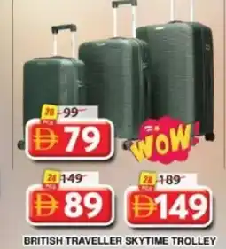 Grand Hyper Market British traveller skytime trolley offer