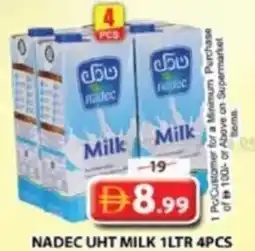 Grand Mall Sharjah Nadec uht milk 4pcs offer