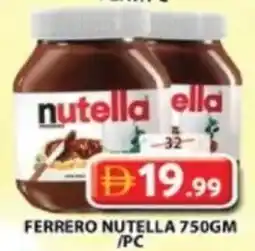 Grand Mall Sharjah Ferrero nutella offer