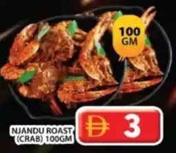 Grand Mall Sharjah Njandu roast (crab) offer