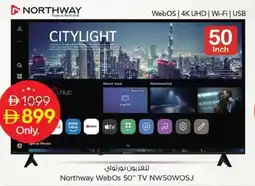 Nesto Northway WebOs 50" TV NW50WOSJ offer