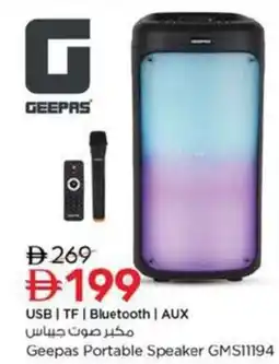 Nesto Geepas Portable Speaker GMS11194 offer