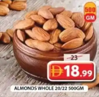 Grand Mall Sharjah Almonds whole 20/22 offer