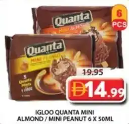 Grand Mall Sharjah Igloo quanta mini almond / mini peanut offer