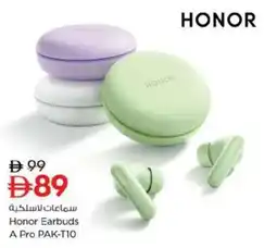 Nesto Honor Earbuds A Pro PAK-TIO offer