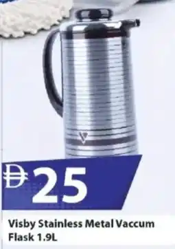 Mark & Save Visby Stainless Metal Vaccum Flask offer
