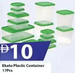 Mark & Save Ekato Plastic Container offer