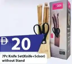 Mark & Save 7Pc Knife Set(Knife+Scisor) without Stand offer