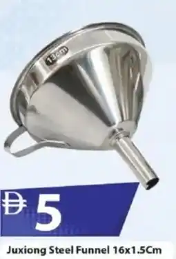 Mark & Save Juxiong Steel Funnel 16x1.5cm offer