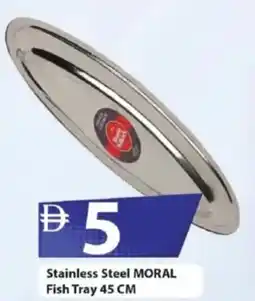 Mark & Save Stainless Steel MORAL Fish Tray 45 cm offer