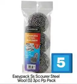 Bigmart Easypack Ss Scourer Steel Wool (S) Pp Pack offer