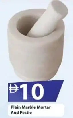 Mark & Save Plain Marble Mortar And Pestle offer