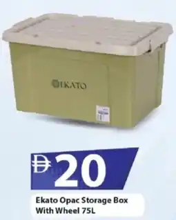 Mark & Save Ekato Opac Storage Box With Wheel offer