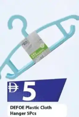 Mark & Save DEFOE Plastic Cloth Hanger offer