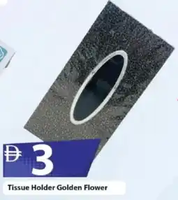 Mark & Save Tissue Holder Golden Flower offer