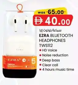 KM Trading Ezra bluetooth headphones offer