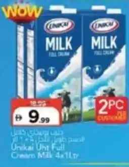 Mark & Save Unikai Uht Full Cream Milk offer