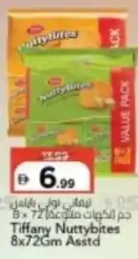 Mark & Save Tiffany Nuttybites Asstd offer