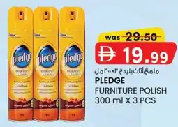 KM Trading Pledge furniture polish offer