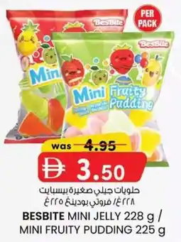 KM Trading Besbite mini jelly / mini fruity pudding offer