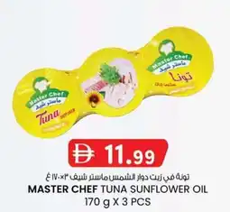 KM Trading Master chef tuna sunflower oil offer