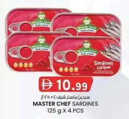 KM Trading Master chef sardines offer