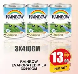 Makkah Markets Rainbow evaporated milk offer