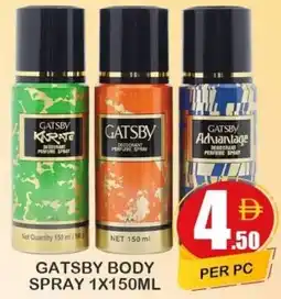 Makkah Markets Gatsby body spray offer