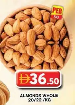 Grand Hyper Market Almonds whole 20/22 offer