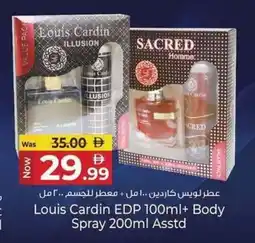 Kenz Hypermarket Louis Cardin EDP Body Spray offer