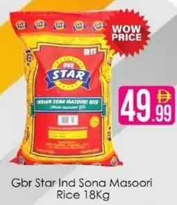 AIKO HYPERMARKET Gbr Star Ind Sona Masoori Rice offer