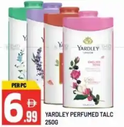 Dream Land Center Yardley perfumed talc offer