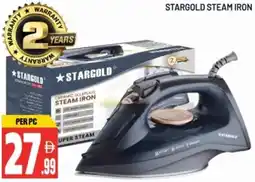 Dream Land Center Stargold steam iron offer