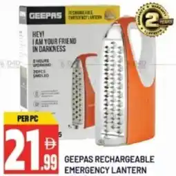 Dream Land Center Geepas rechargeable emergency lantern offer