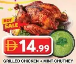 Grand Mall Sharjah Grilled chicken + mint chutney offer