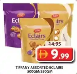 Grand Mall Sharjah Tiffany assorted eclairs offer