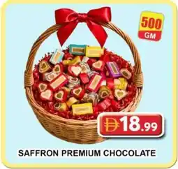 Grand Mall Sharjah Saffron Premium Chocolate offer