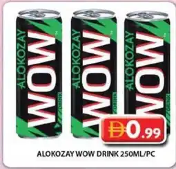 Grand Mall Sharjah Alokozay Wow Drink offer