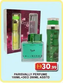 Grand Mall Sharjah Parisvally perfume +deo asstd offer